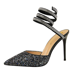 Shallow mouth pointed Heels