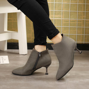 Martin Suede boots female European Style