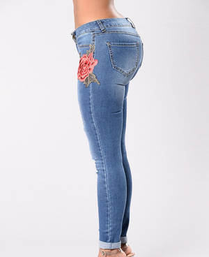 Premium High waist stretch jeans pants