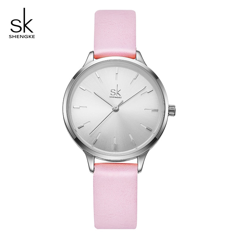 Leather Ladies Wrist Watch Relogio Feminino