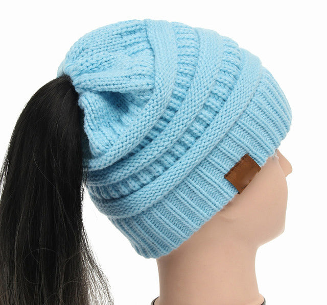 Premium Women Ponytail Beanie