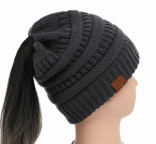 Premium Women Ponytail Beanie