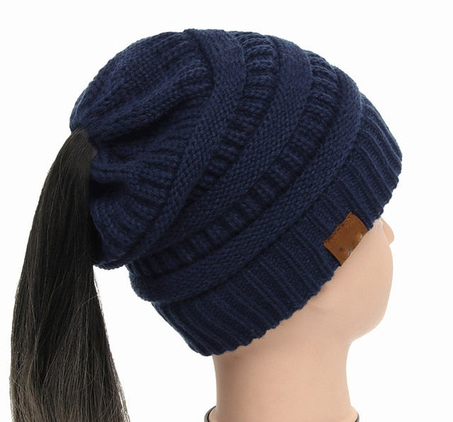 Premium Women Ponytail Beanie