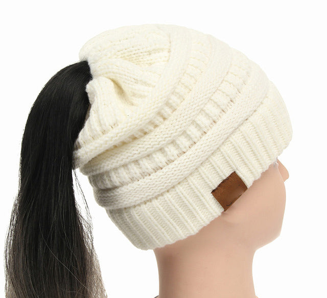 Premium Women Ponytail Beanie