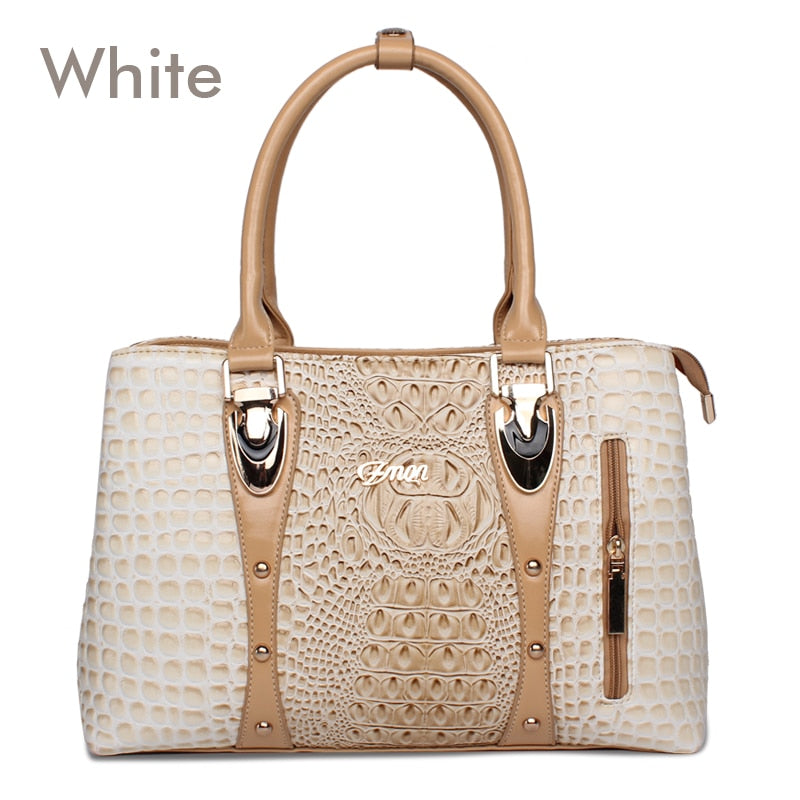 Extrem Luxury Crocodile Leather Handbag