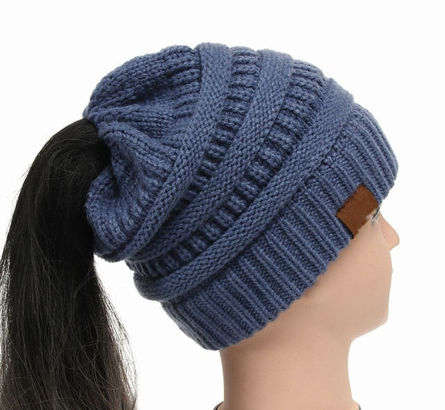 Premium Women Ponytail Beanie