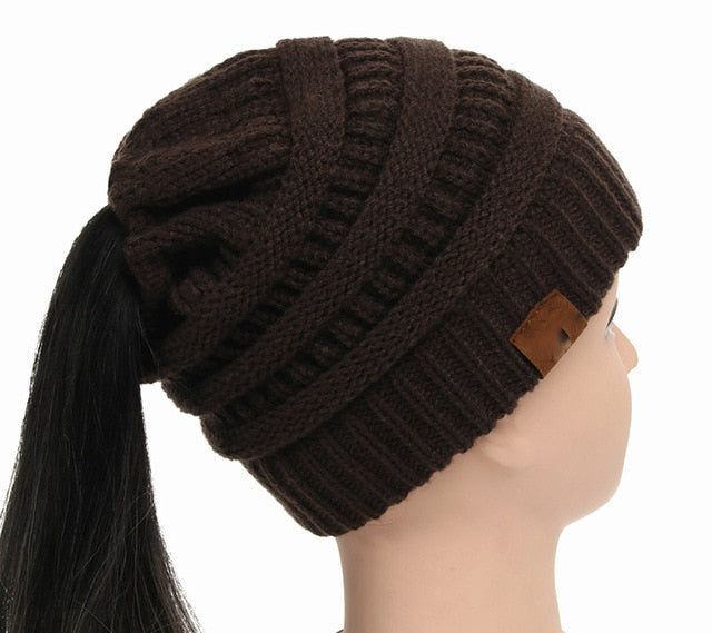 Premium Women Ponytail Beanie