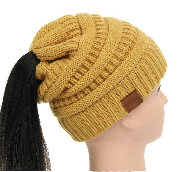 Premium Women Ponytail Beanie