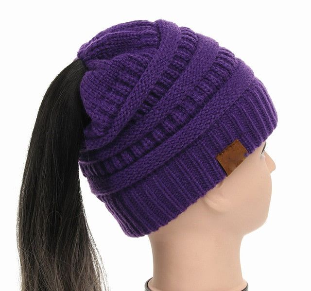 Premium Women Ponytail Beanie