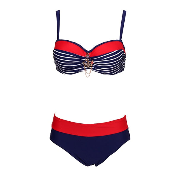 Polka Dot Bikini Swimsuit