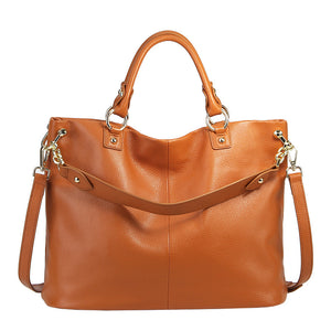 High-grade cowhide ladies handbags