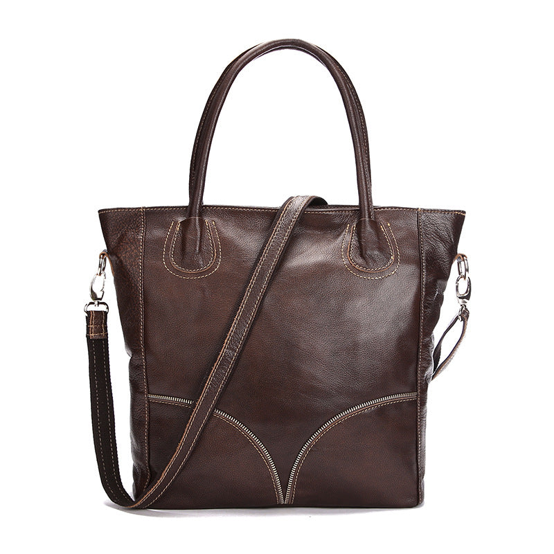 Timbaba© leather tote handbag
