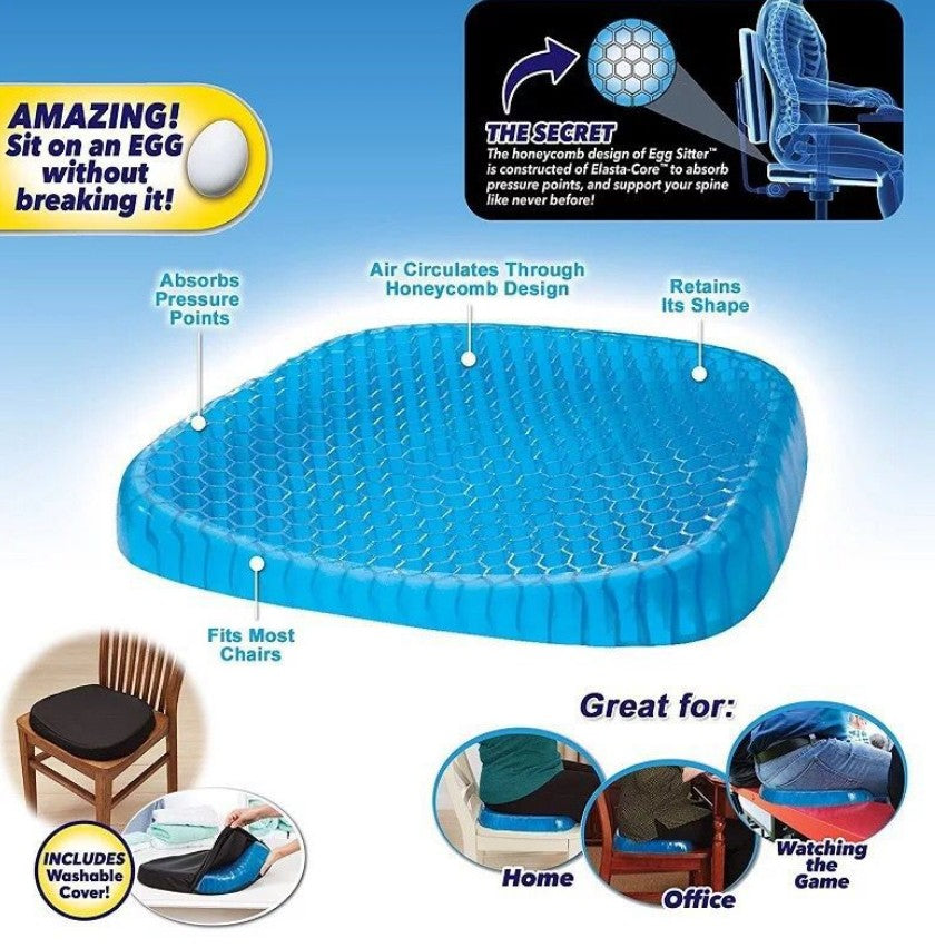 Magic Cushion, Free Non-slip, Washable Cover