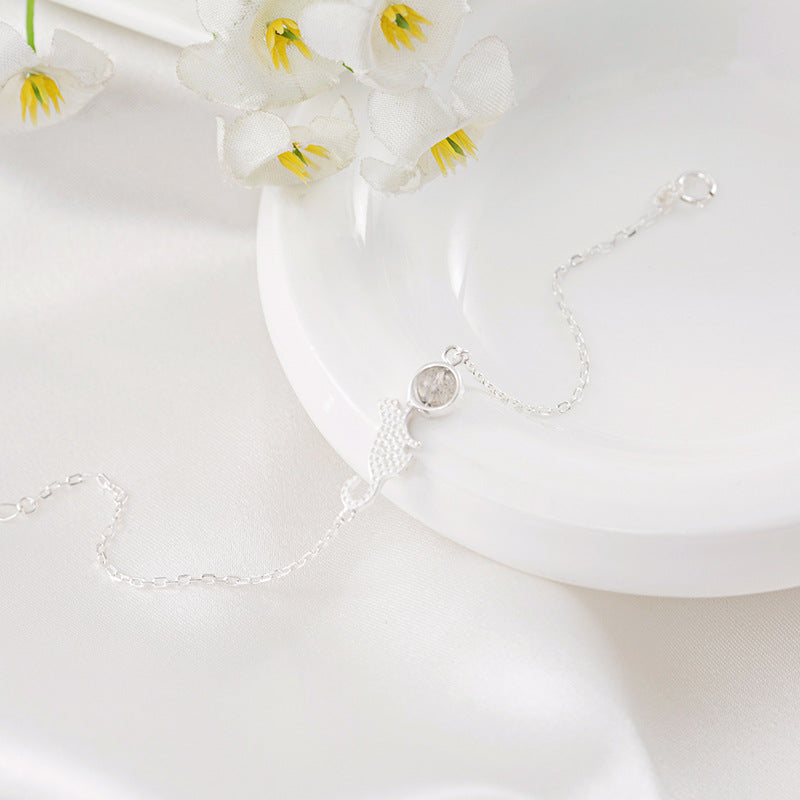 S925 Cat Silver Bracelet