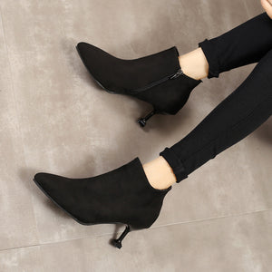 Martin Suede boots female European Style
