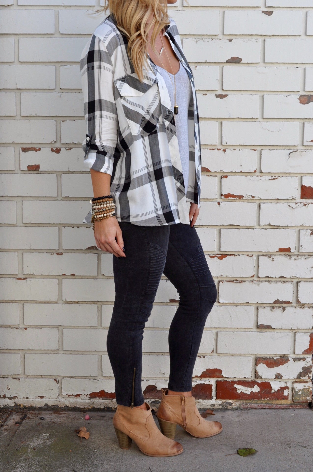 Classic women's Plaid shirt