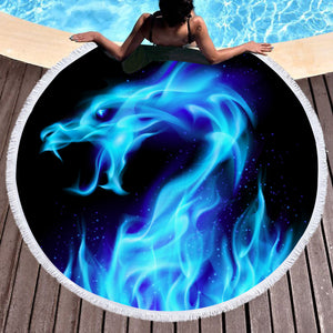 Dragon Swimming Yoga Towel