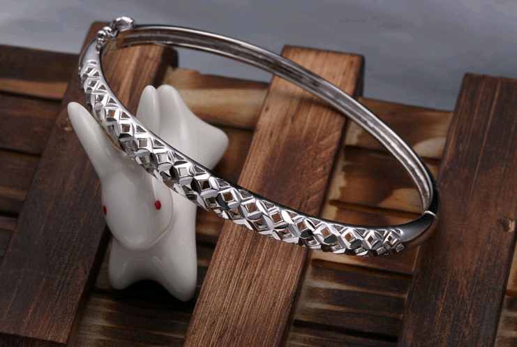 925 Women's Diamond Sterling Silver Bracelet