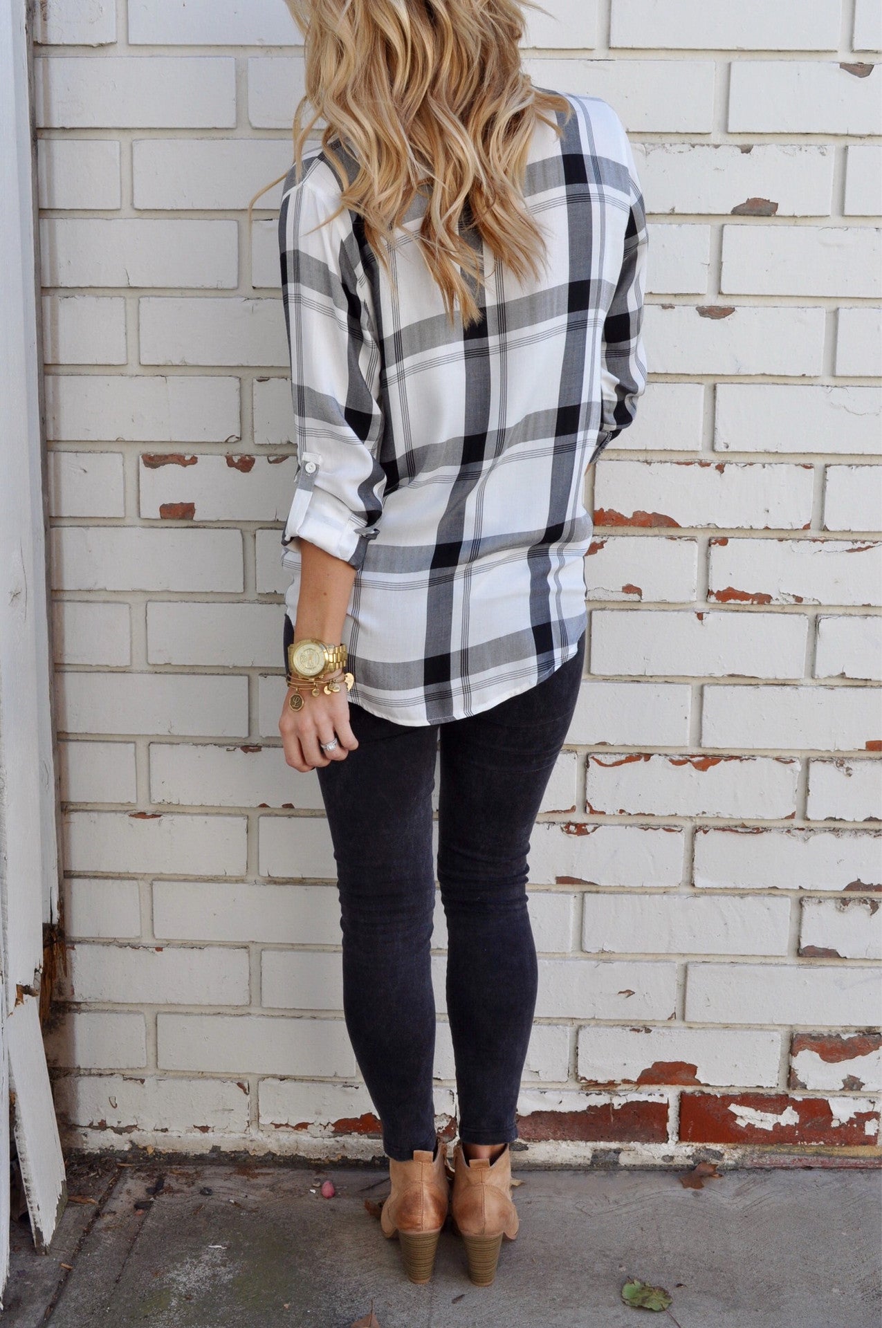 Classic women's Plaid shirt