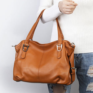 Victoria cowhide leather handbag