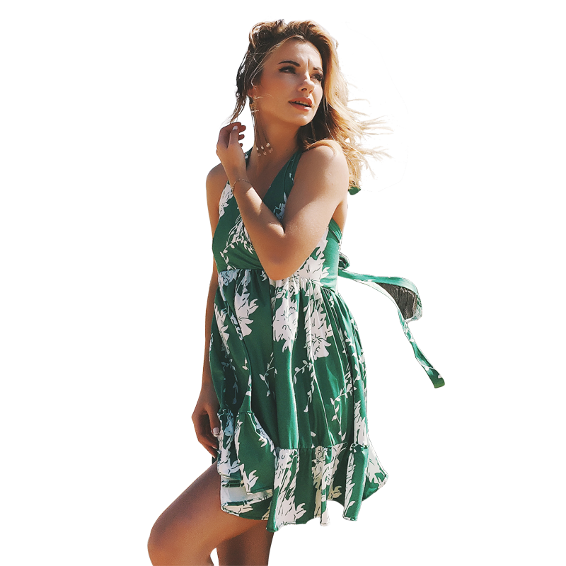 Beach Bohemian Vacation Dress