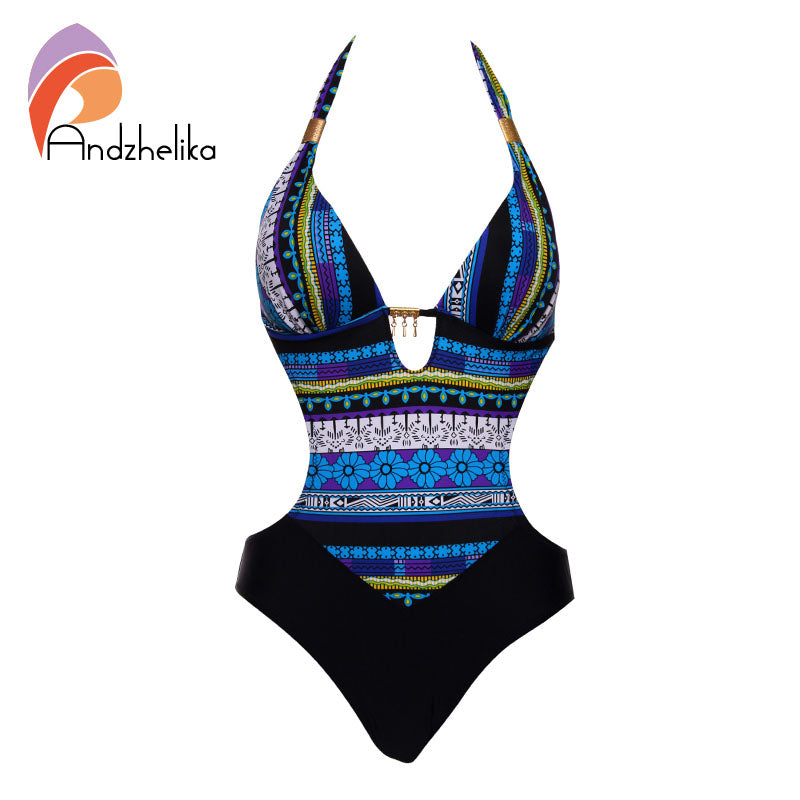 One Piece Swimsuit Brazilian Halter