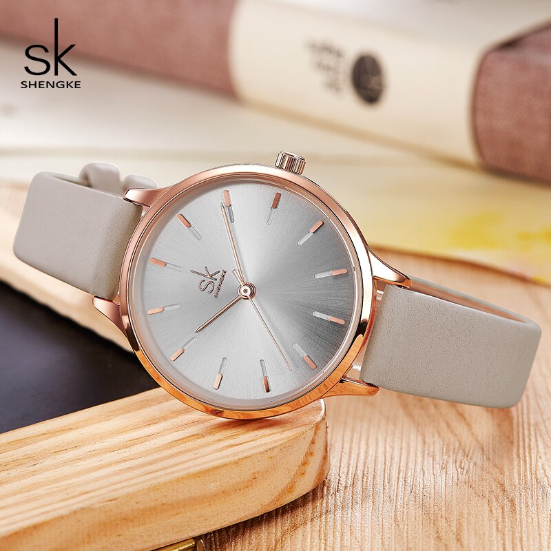 Leather Ladies Wrist Watch Relogio Feminino