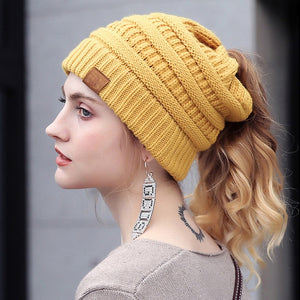 Premium Women Ponytail Beanie