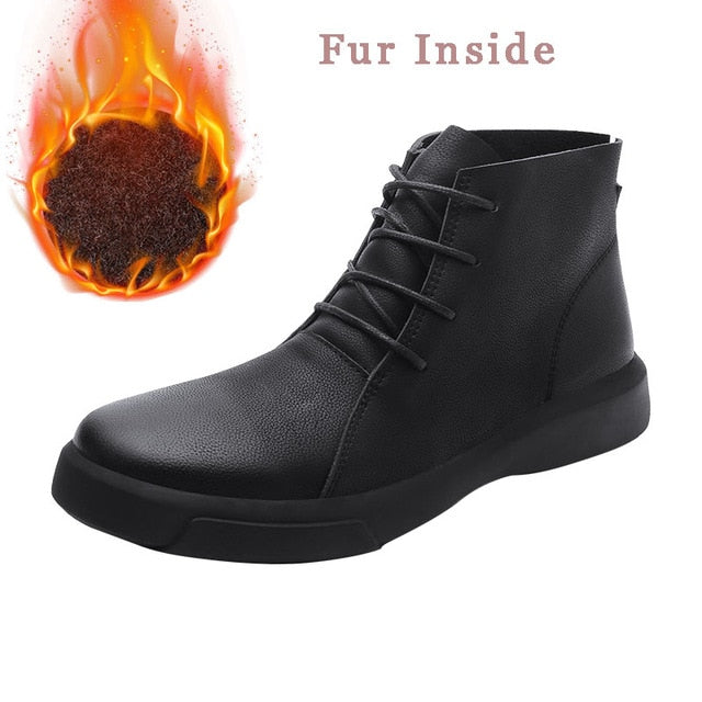 Martin  Mens Leather Boots
