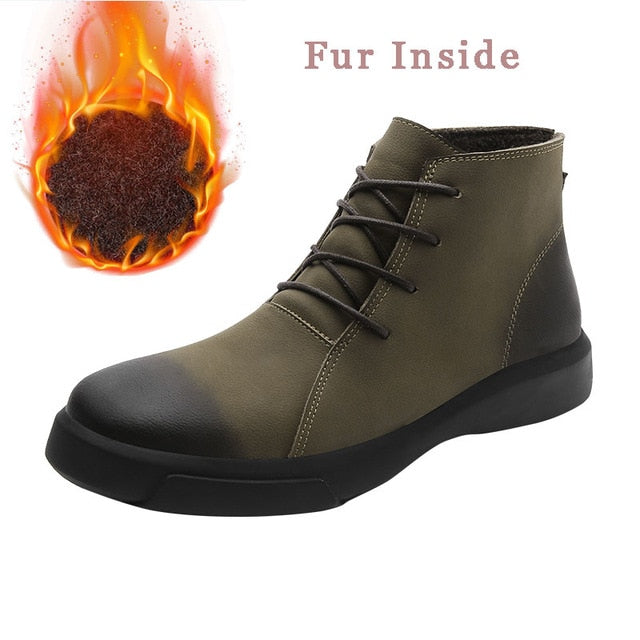 Martin  Mens Leather Boots