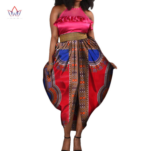 Sexy Fashion Skirt Pattern Casual, Wax Cotton