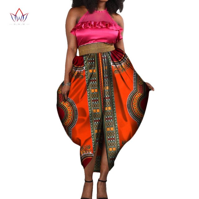 Sexy Fashion Skirt Pattern Casual, Wax Cotton