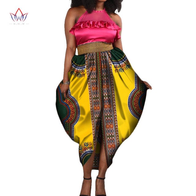 Sexy Fashion Skirt Pattern Casual, Wax Cotton