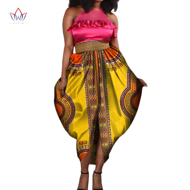 Sexy Fashion Skirt Pattern Casual, Wax Cotton