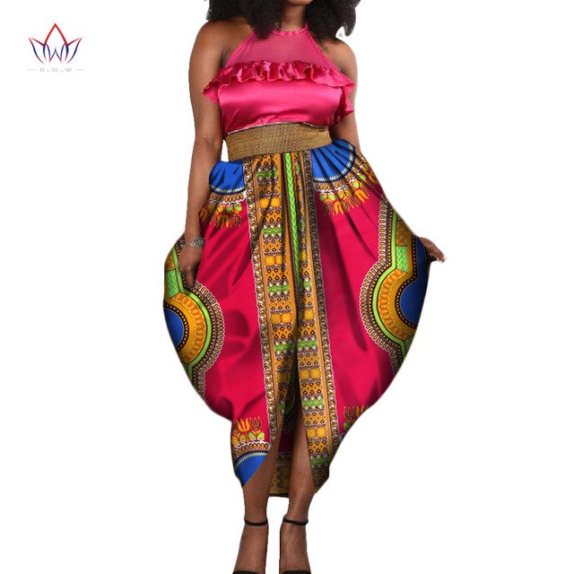 Sexy Fashion Skirt Pattern Casual, Wax Cotton