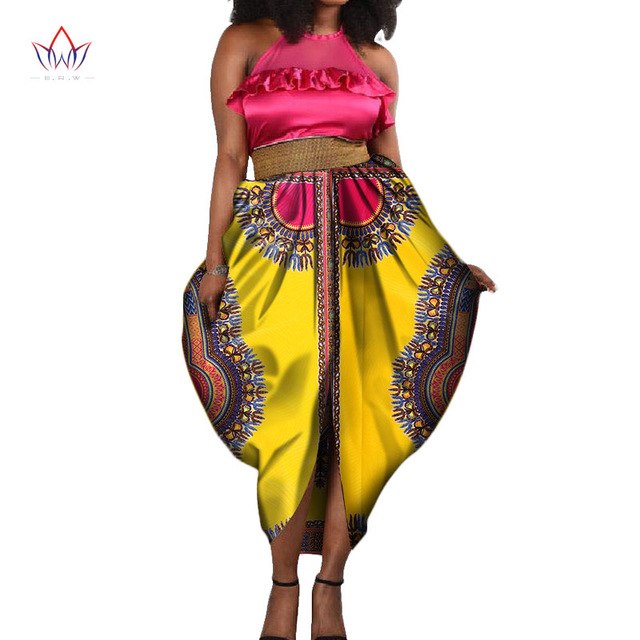 Sexy Fashion Skirt Pattern Casual, Wax Cotton